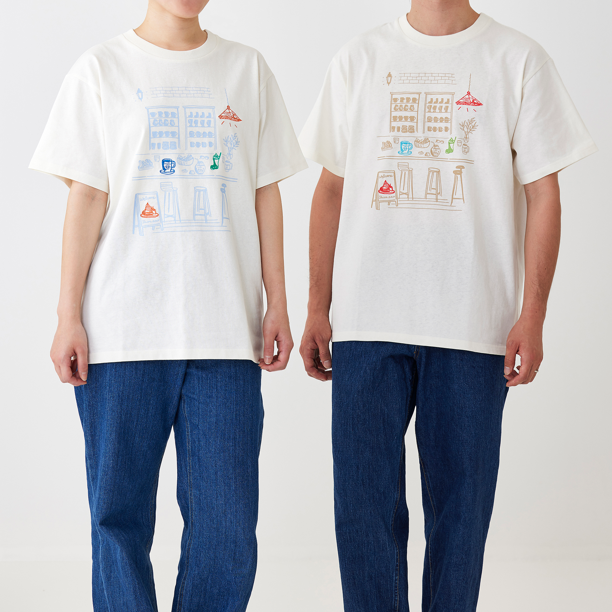 プリント×刺繡Tシャツ(スタンダードシルエット) – コメダ珈琲店 公式 