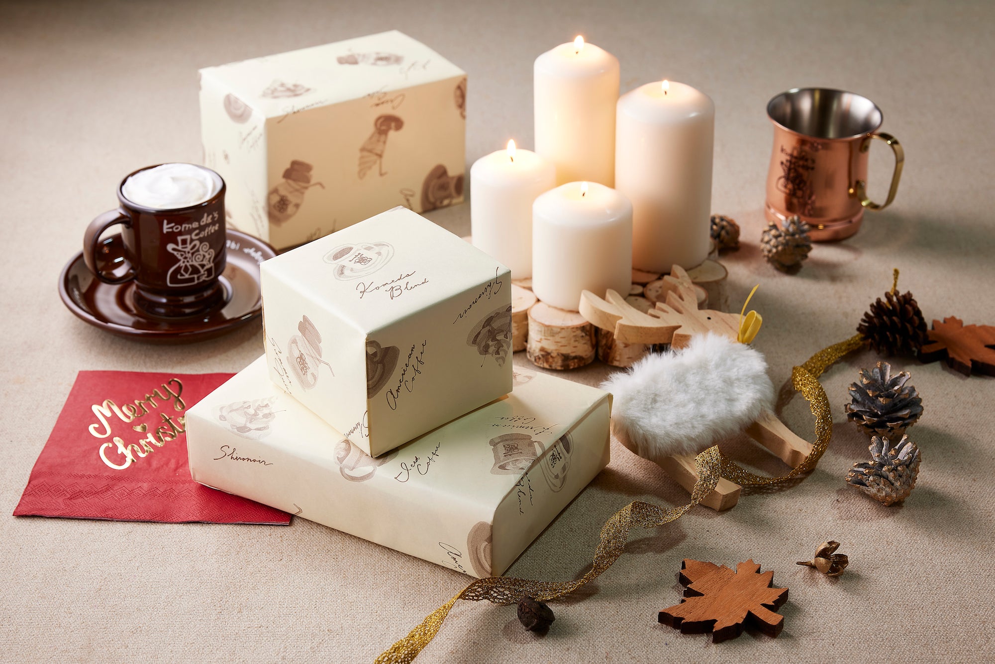 大切な人へ、贈るコメダ。