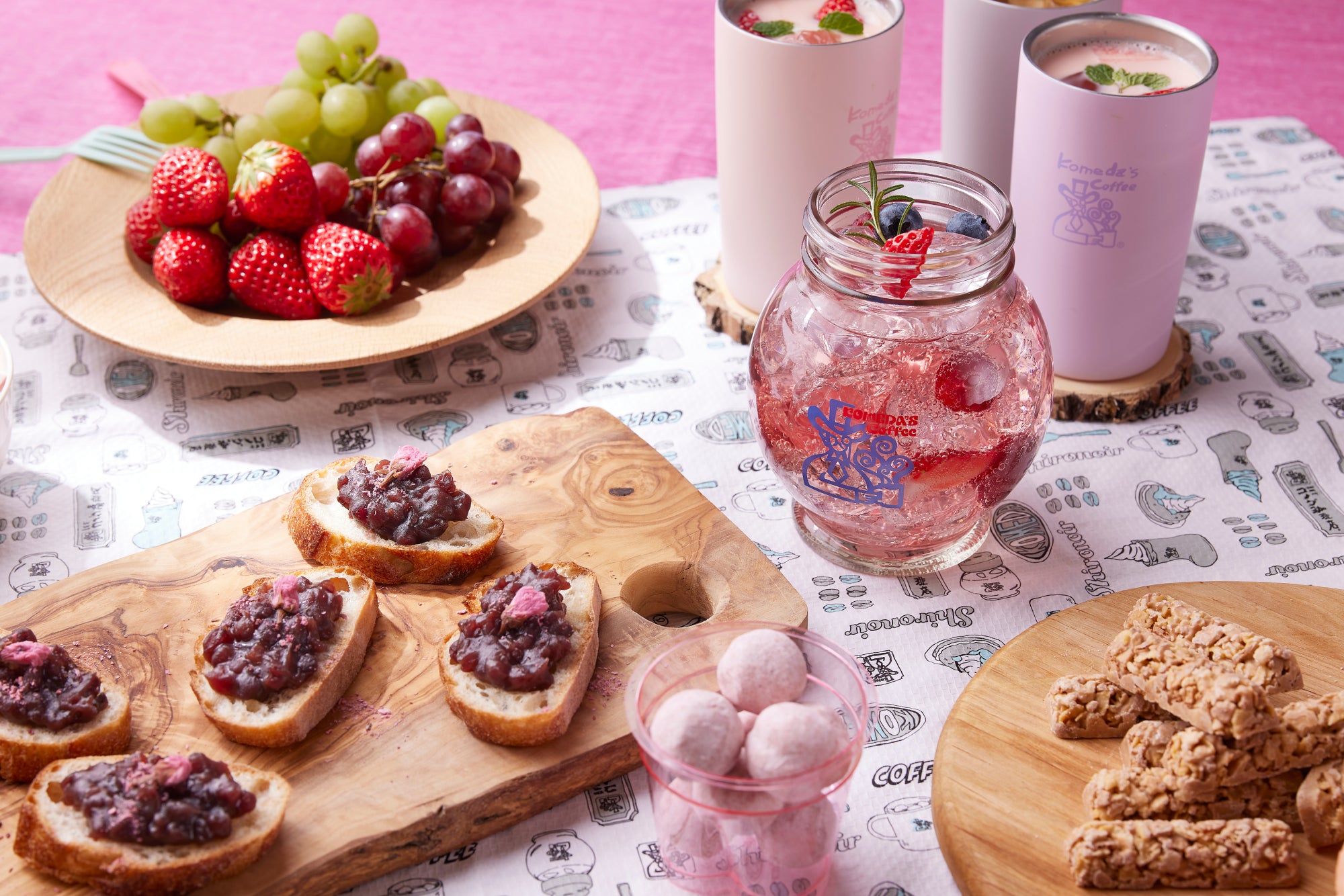 コメダ色に染まる春。