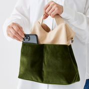 おかげ庵ソファー柄くたっとショルダーバッグ