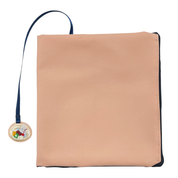 小豆染めブックカバー(クリームあんみつしおり)