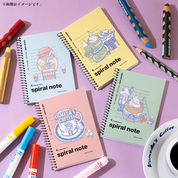 スパイラルノートA6各種