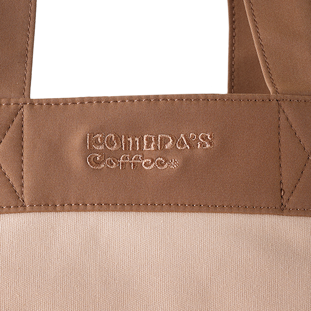 Lunch Tote Bag (One-point Coffee Dyed)