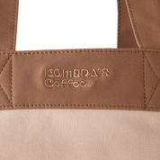 Lunch Tote Bag (One-point Coffee Dyed)