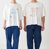 Print x Embroidery T-shirt (Big Silhouette)