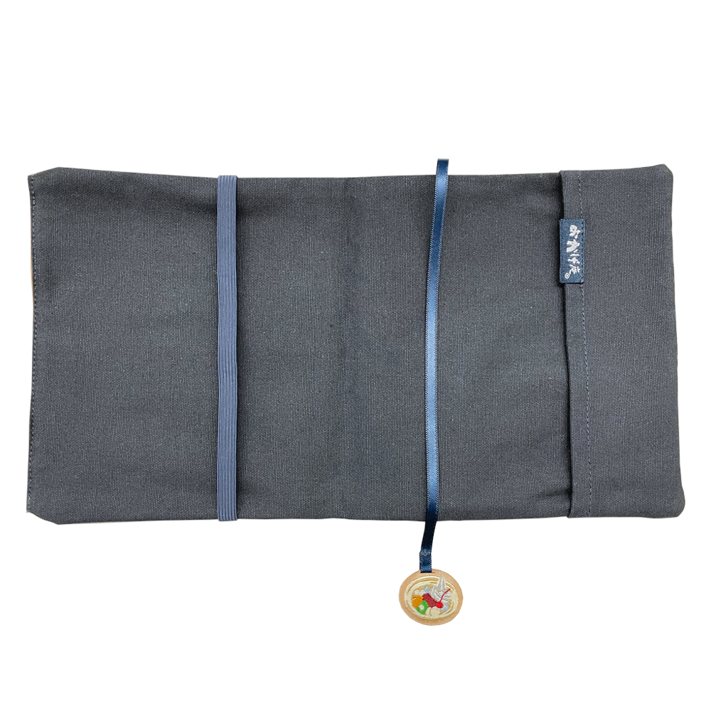 小豆染めブックカバー(クリームあんみつしおり)