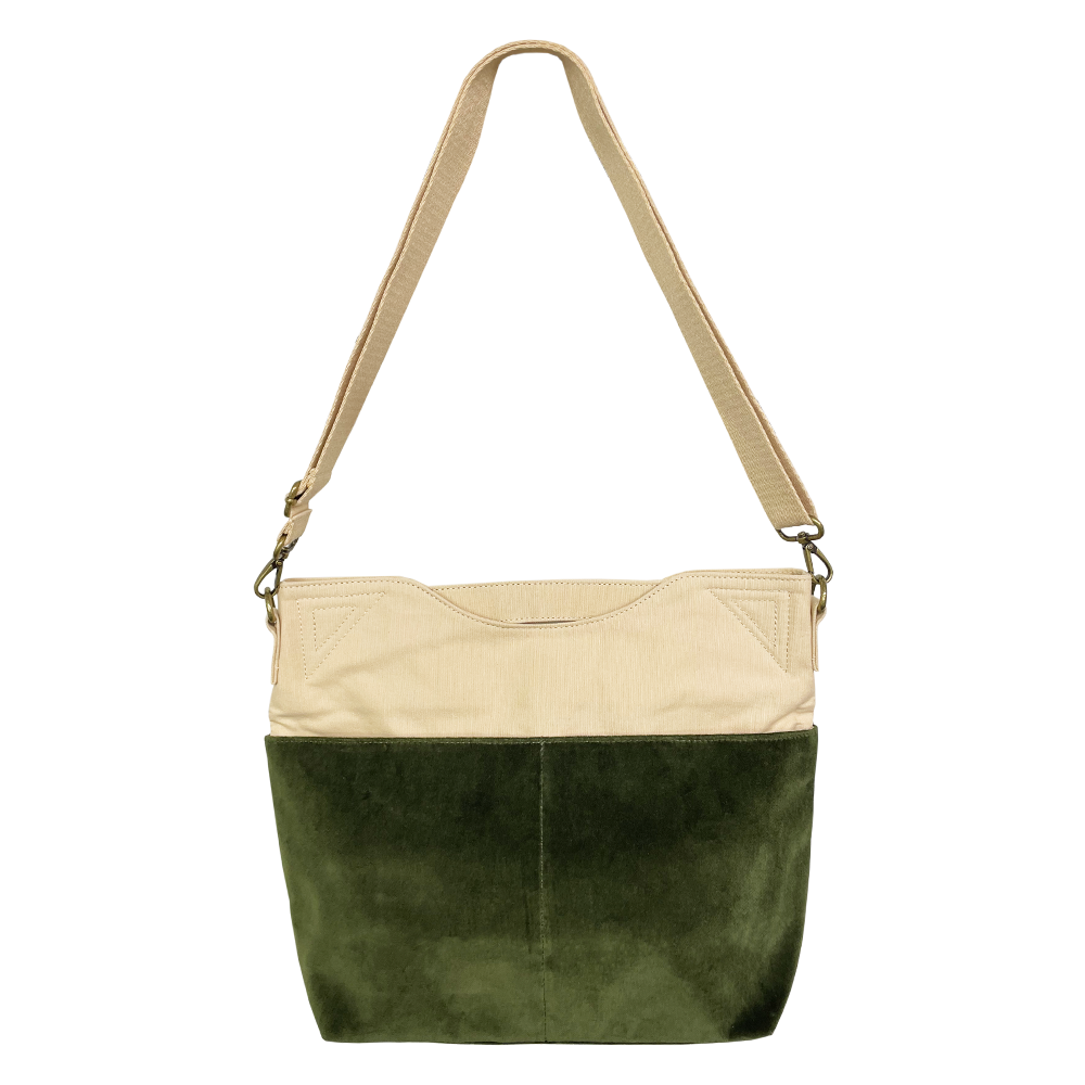 おかげ庵ソファー柄くたっとショルダーバッグ