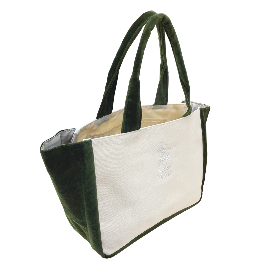 ドムドムハンバーガー×おかげ庵 横長バッグ