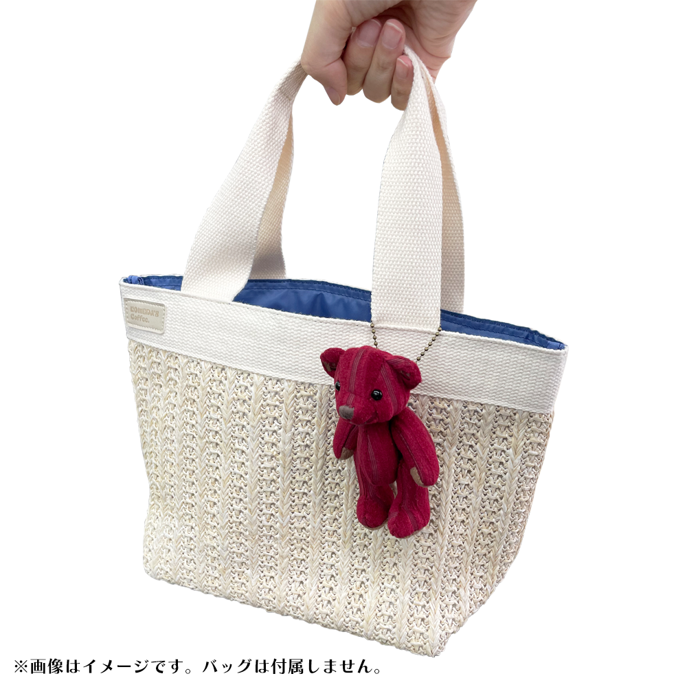 ソファー柄ぬいぐるみチャーム くつろぐま