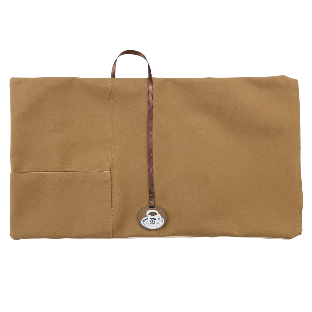 コーヒー染めブックカバー(コーヒーカップしおり)