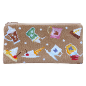 シェニール織ポーチ