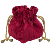 ソファー柄巾着