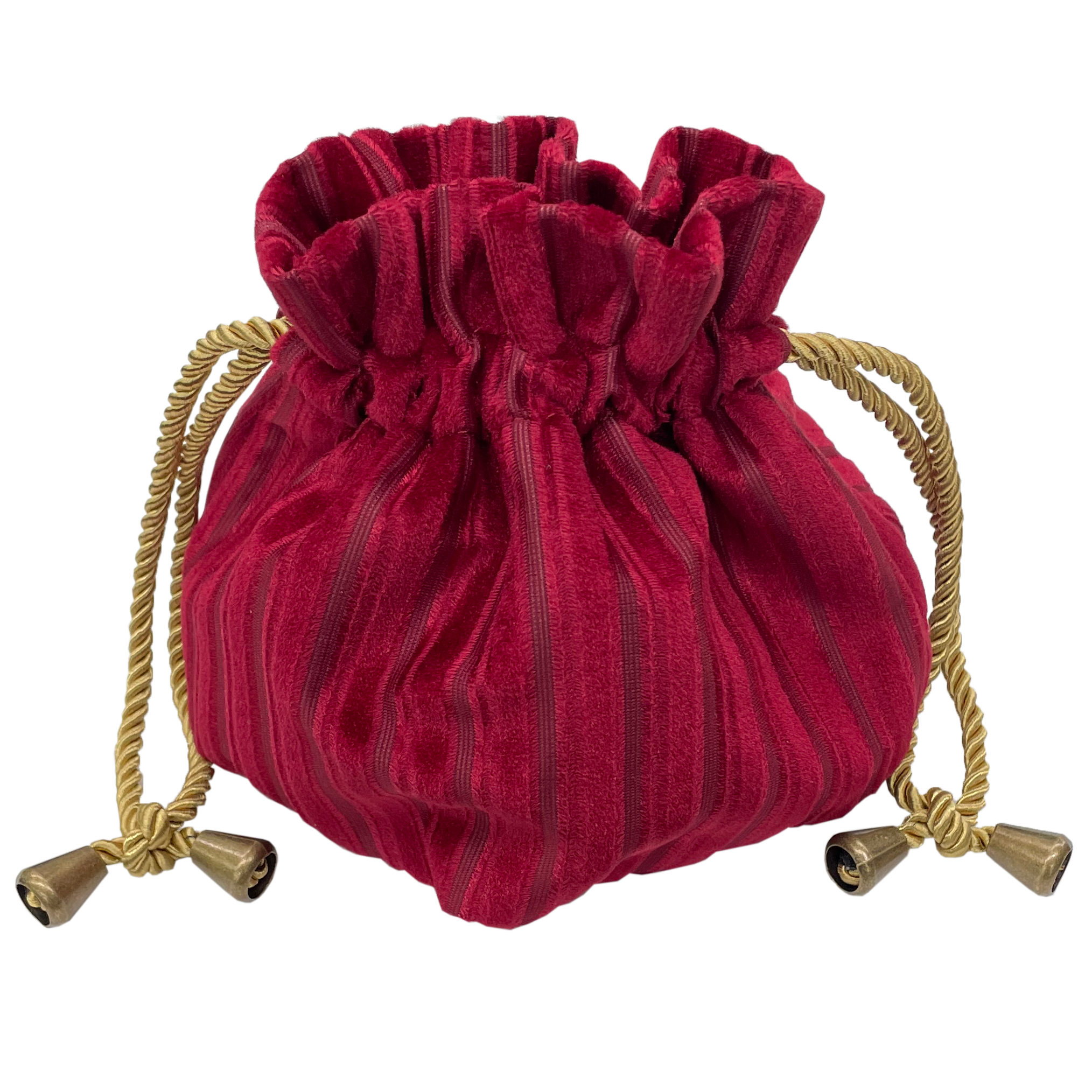 ソファー柄巾着