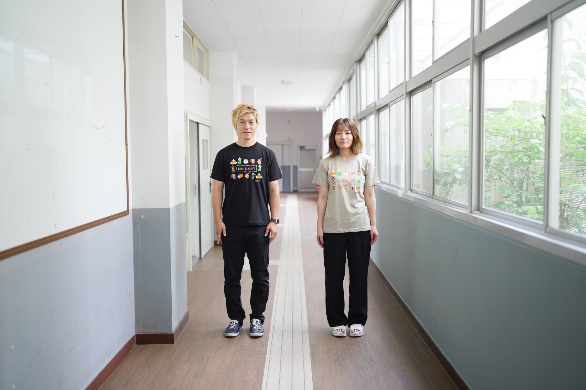 オーガニックコットンＴシャツ CHILLOUT