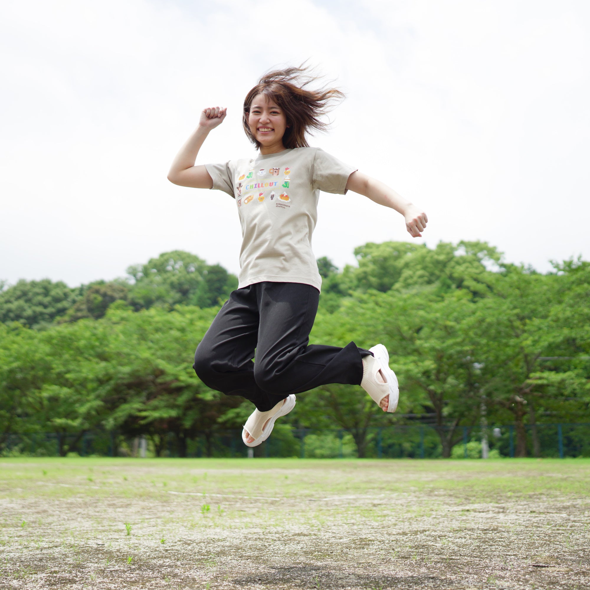 オーガニックコットンＴシャツ CHILLOUT